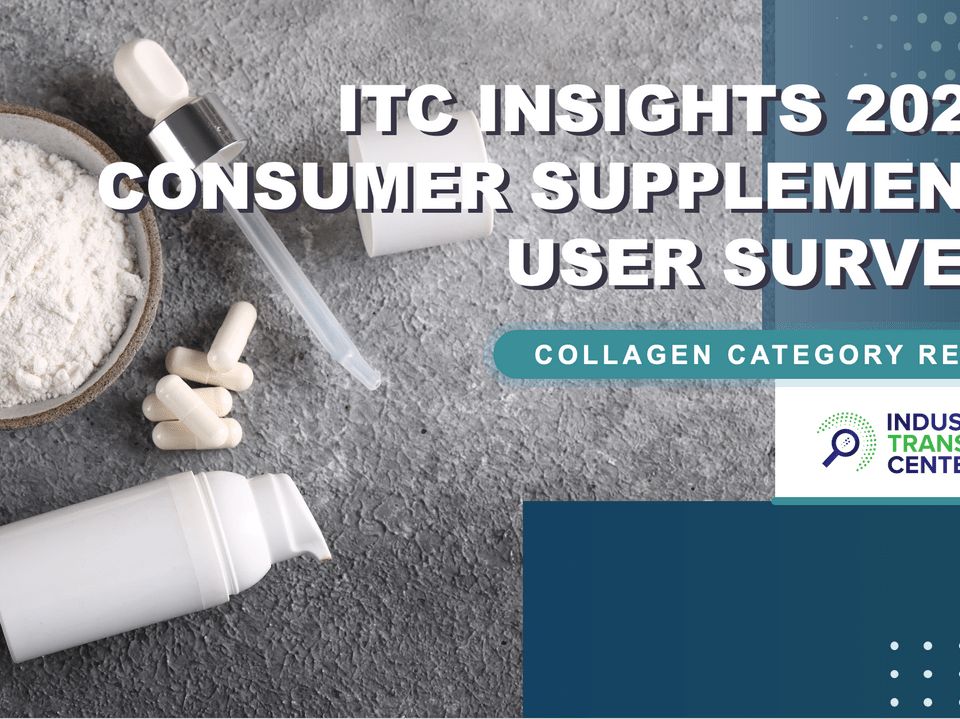2022 ITC Insights Consumer Supplement Users - Collagen Category Report Cover Image