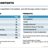 Table of contents