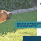2022 Pet Supplement User Report Cover